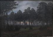 Caspar David Friedrich The Times of Day oil painting reproduction